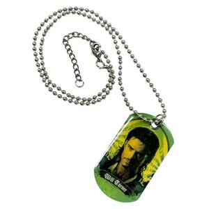 Disney Dog Tag Will Turner Orlando Bloom Necklace Lobster Clasp 24" Chain